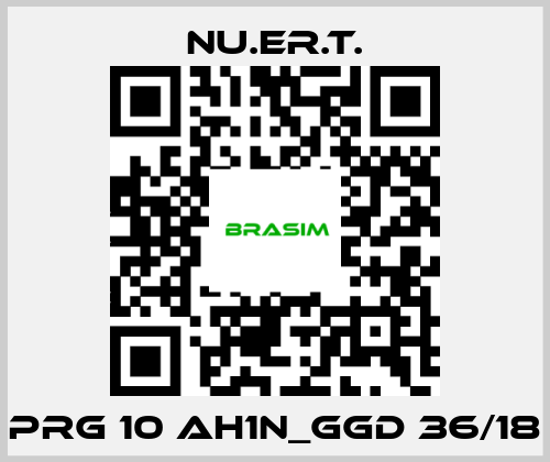 NU.ER.T.-PRG 10 AH1N_GGD 36/18 price