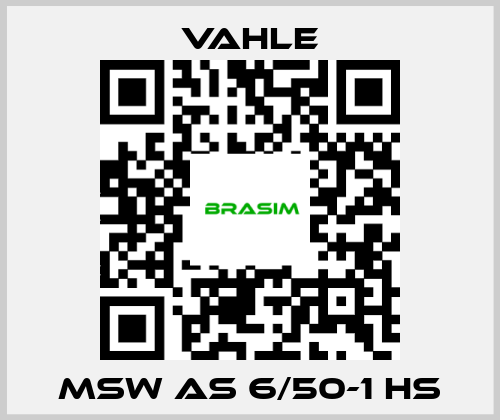 Vahle-MSW AS 6/50-1 HS price