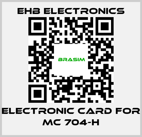 ehb electronics-electronic card for MC 704-H price