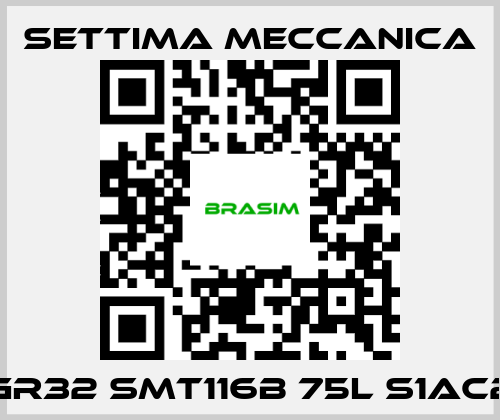 Settima Meccanica-GR32 SMT116B 75L S1AC2 price