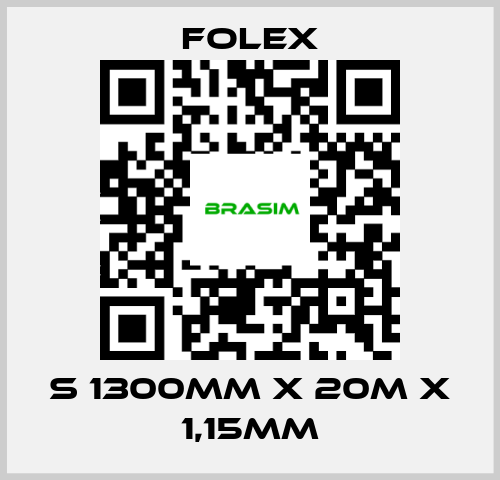 Folex-S 1300mm x 20m x 1,15mm price