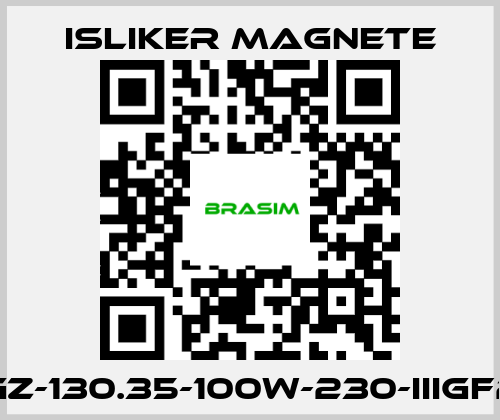 ISLIKER MAGNETE-UGz-130.35-100W-230-IIIGF20 price