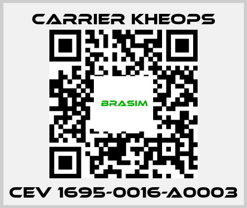 Carrier Kheops-CEV 1695-0016-A0003 price