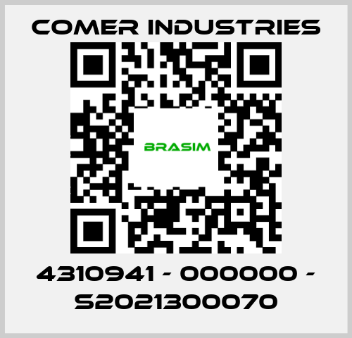 Comer Industries-4310941 - 000000 - S2021300070 price