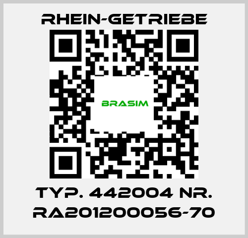 Rhein-Getriebe-Typ. 442004 Nr. RA201200056-70 price