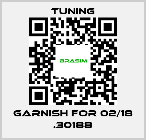 Tuning-Garnish for 02/18 .30188 price