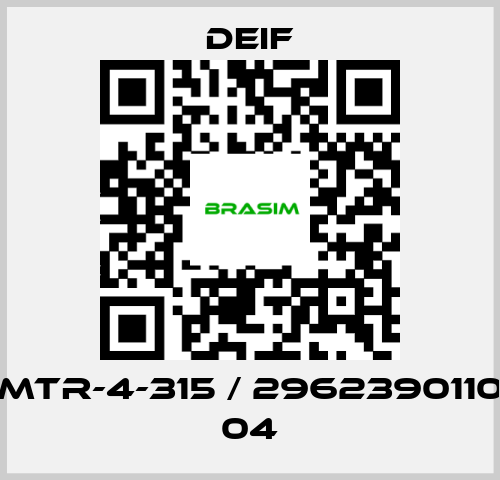 Deif-MTR-4-315 / 2962390110 04 price