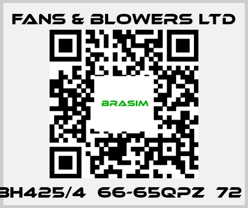 Fans & Blowers Ltd-BH425/4  66-65QPZ  72㎏ price