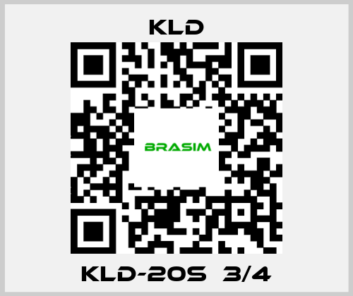 KLD-KLD-20S  3/4 price