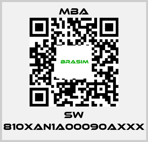 MBA-SW 810XAN1A00090AXXX price