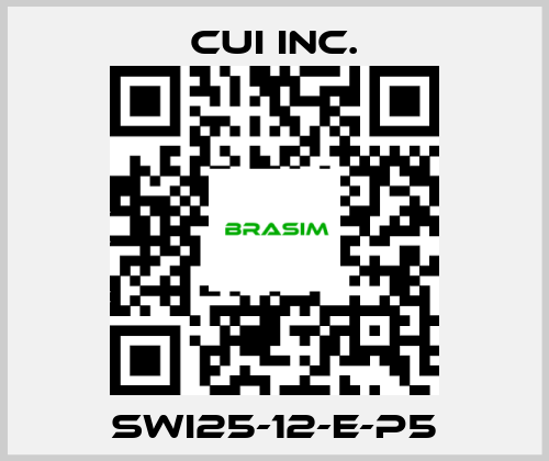 CUI Inc.-SWI25-12-E-P5 price