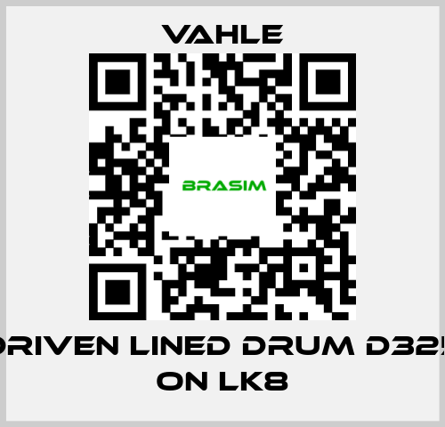 Vahle-Driven lined drum d325 on LK8 price