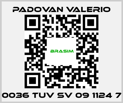 PADOVAN VALERIO-0036 TUV SV 09 1124 7 price