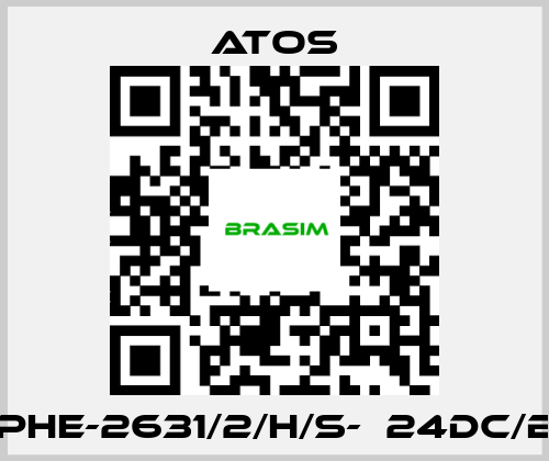 Atos-DPHE-2631/2/H/S-Х24DC/BT price