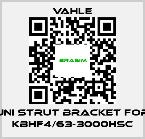 Vahle-uni strut bracket for KBHF4/63-3000HSC price