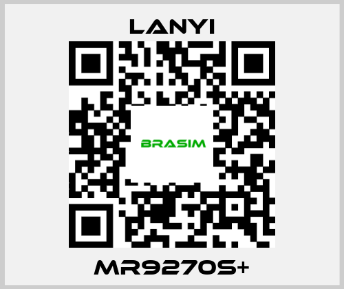 Lanyi-MR9270S+ price