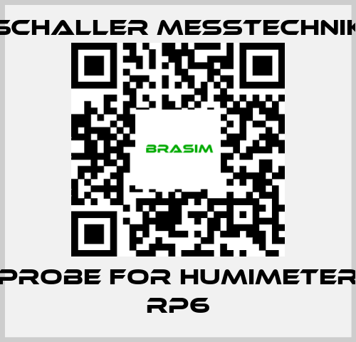 Schaller Messtechnik-Probe for Humimeter RP6 price