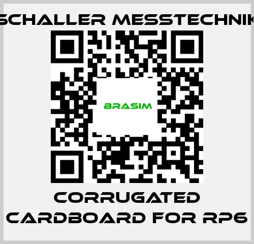 Schaller Messtechnik-corrugated cardboard for RP6 price