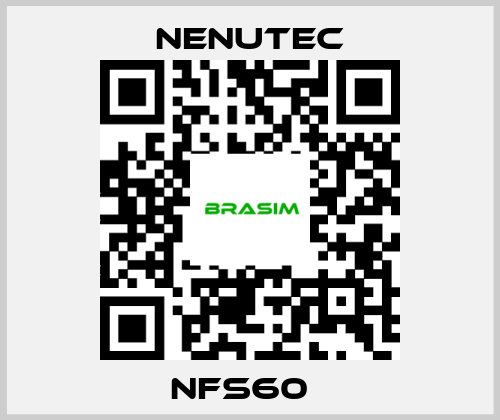 NENUTEC-NFS60　 price