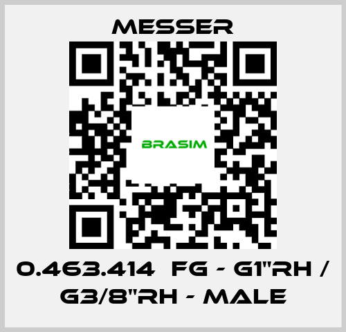 Messer-0.463.414  FG - G1"RH / G3/8"RH - Male price