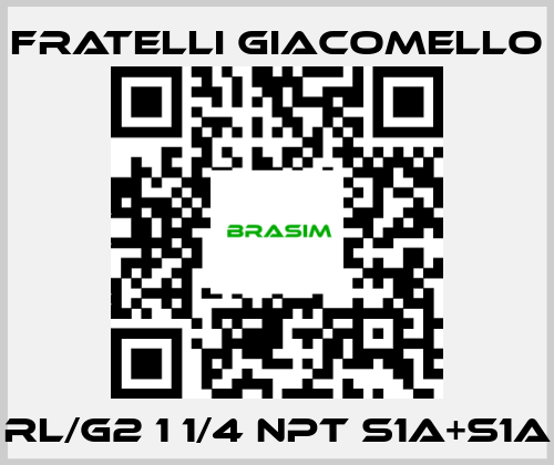 Fratelli Giacomello-RL/G2 1 1/4 NPT S1A+S1A price