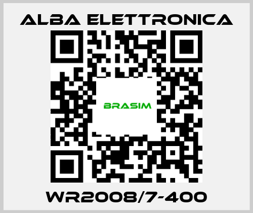 ALBA ELETTRONICA-WR2008/7-400 price