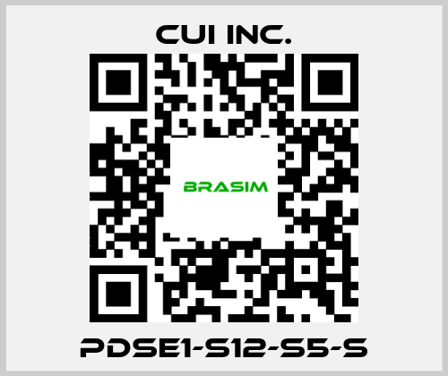 CUI Inc.-PDSE1-S12-S5-S price