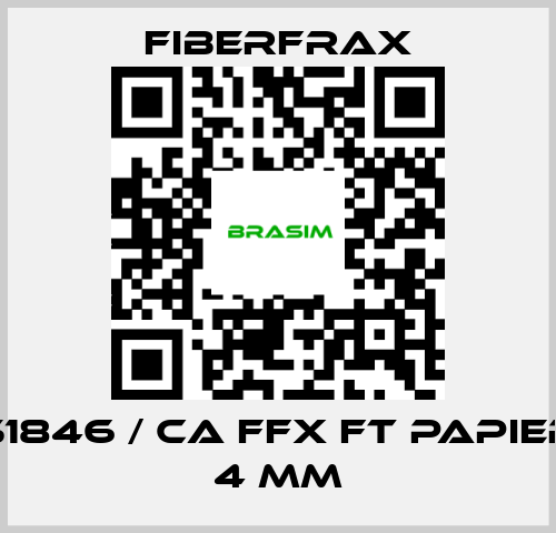 Fiberfrax-51846 / CA FFX FT PAPIER 4 MM price