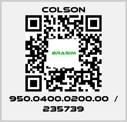 Colson-950.0400.0200.00  / 235739 price