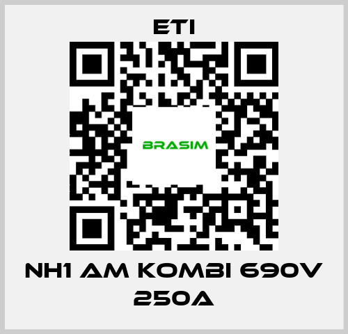 Eti-NH1 aM KOMBI 690V 250A price