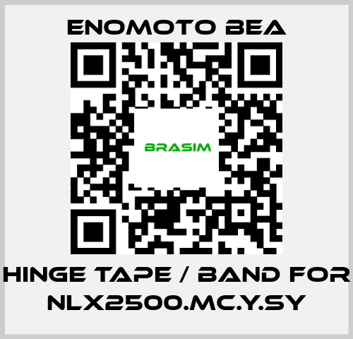 Enomoto BeA-hinge tape / band for NLX2500.MC.Y.SY price