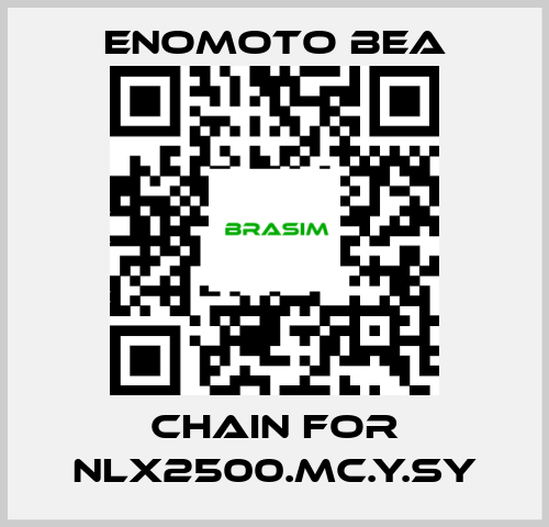 Enomoto BeA-chain for NLX2500.MC.Y.SY price