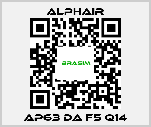 Alphair-AP63 DA F5 Q14 price