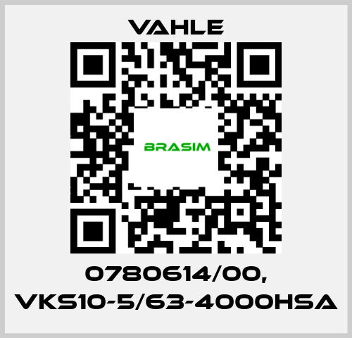 Vahle-0780614/00, VKS10-5/63-4000HSA price