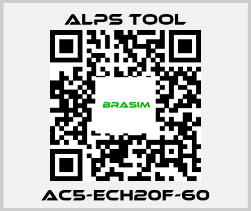 ALPS TOOL-AC5-ECH20F-60 price