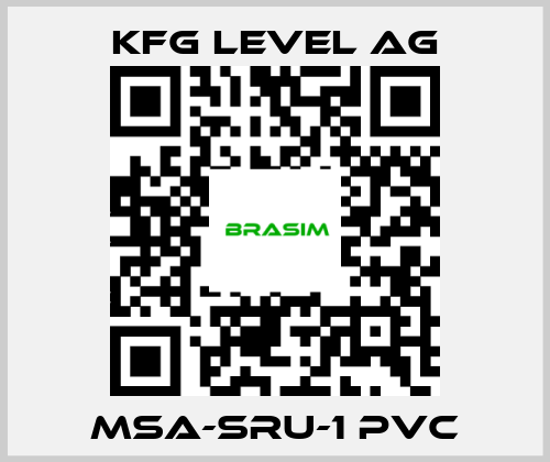 KFG Level AG-MSA-SRU-1 PVC price