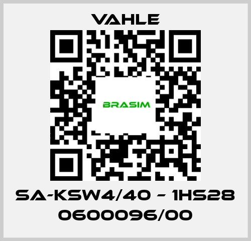 Vahle-SA-KSW4/40 – 1HS28 0600096/00 price