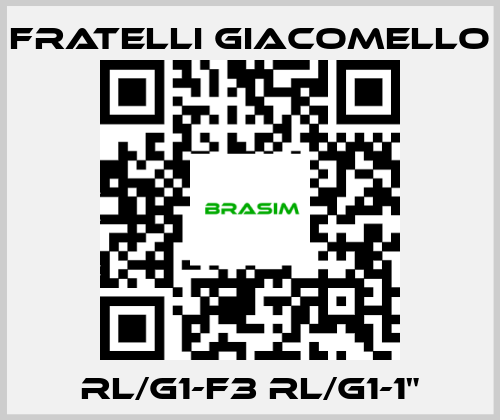 Fratelli Giacomello-RL/G1-F3 RL/G1-1" price