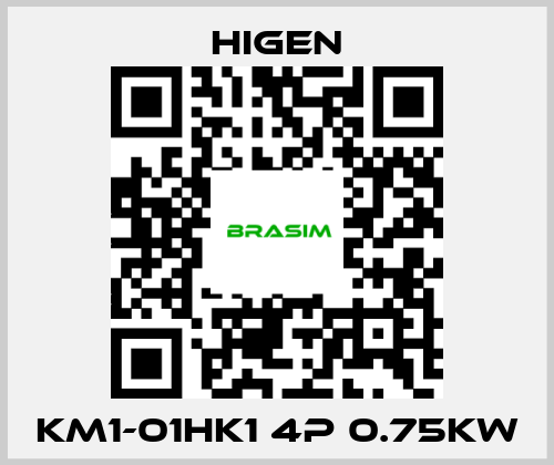 Higen-KM1-01HK1 4P 0.75KW price