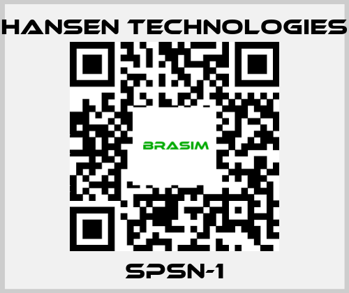 HANSEN TECHNOLOGIES-SPSN-1 price