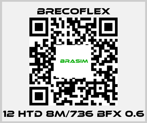 Brecoflex-12 HTD 8M/736 BFX 0.6 price