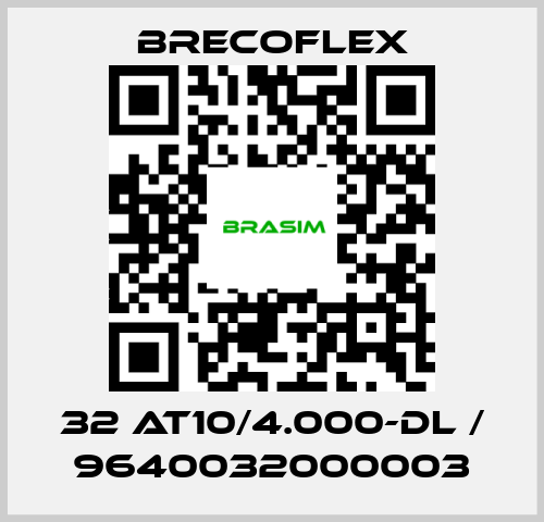 Brecoflex-32 AT10/4.000-DL / 9640032000003 price