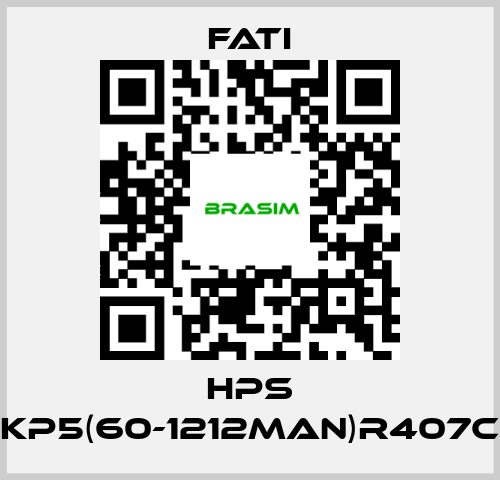 FATI-HPS KP5(60-1212MAN)R407C price