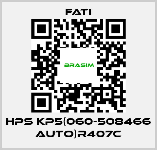 FATI-HPS KP5(060-508466 AUTO)R407C price