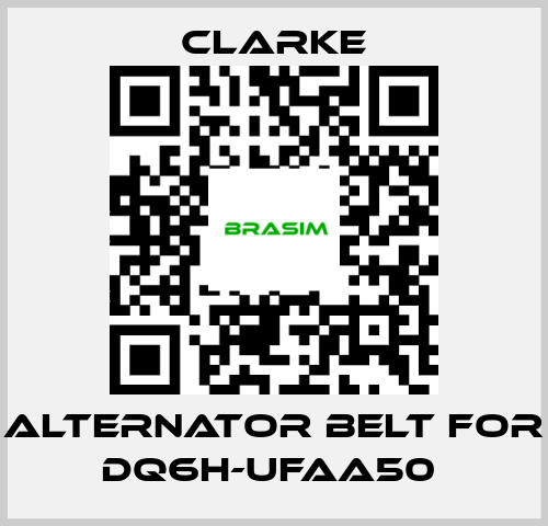 Clarke-Alternator Belt for DQ6H-UFAA50  price