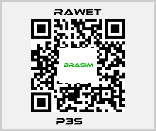 Rawet- P3S      price