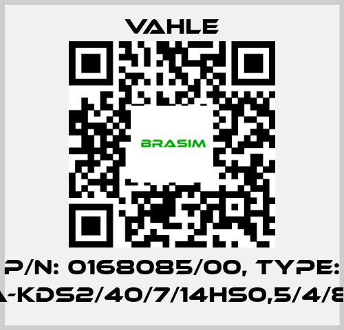 Vahle-P/n: 0168085/00, Type: SA-KDS2/40/7/14HS0,5/4/8/8 price