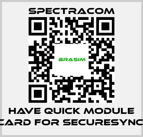 SPECTRACOM-Have Quick module card for SECURESYNC  price