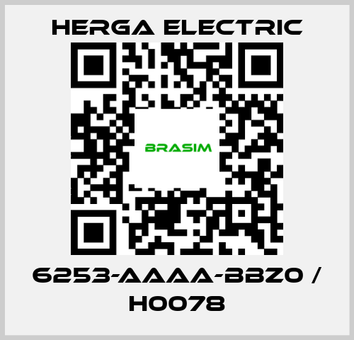 Herga Electric-6253-AAAA-BBZ0 / H0078 price