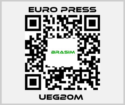 Euro Press-UEG20M  price